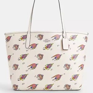 Coach cosmic rocket tote